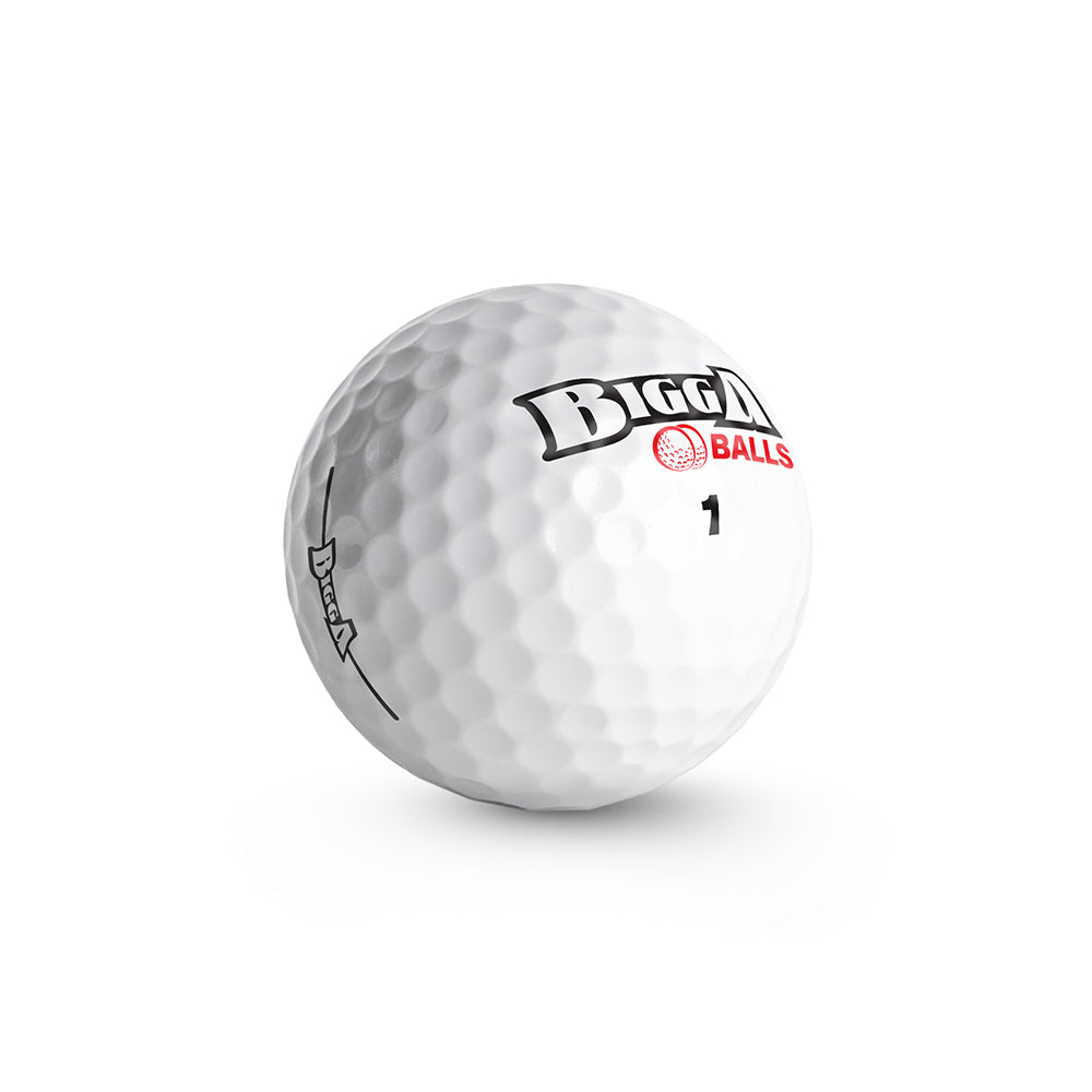 bigga balls white golf ball
