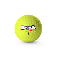 Thumbnail for bigga balls yellow golf ball