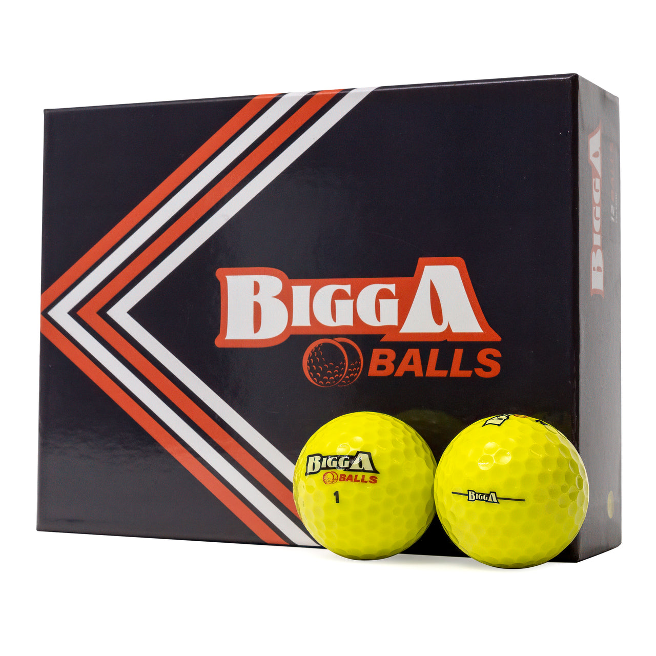 Bigga Balls Golf Balls - Yellow (12 pack)