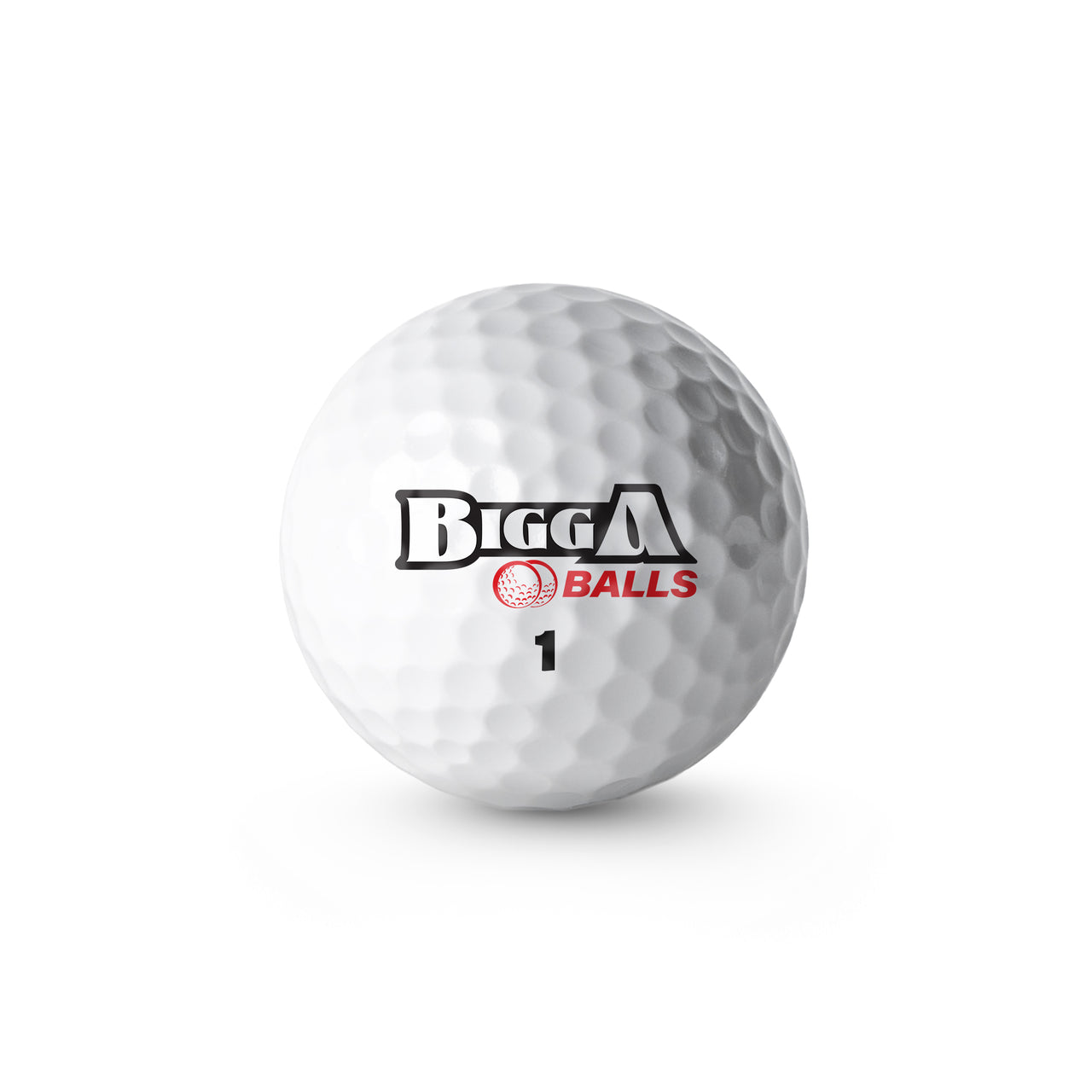 bigga balls white golf ball